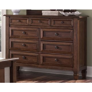 Liberty Furniture Industries Liberty Bronze Cherry 9 drawer Dresser Cherry Size 9 drawer