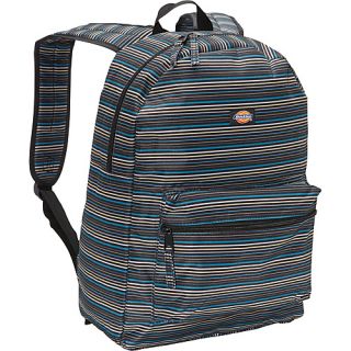 Student Backpack Thick Thin Stripe Navy   Dickies School & Day Hiking Ba