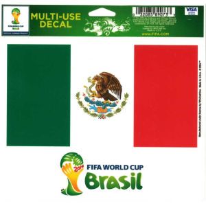 Mexico Wincraft Decal 5 inch x 6 inch