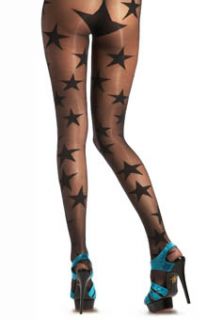 Pretty Polly HHAPC8 House of Holland All Over Opaque Star Tights