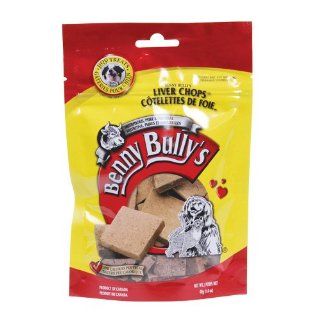 Benny's Bully Liver Chops Original Dog Treats  Pet Snack Treats 