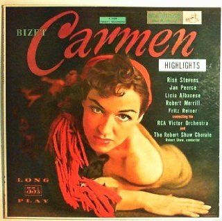 Carmen Highlights   Vinyl LP Record Music