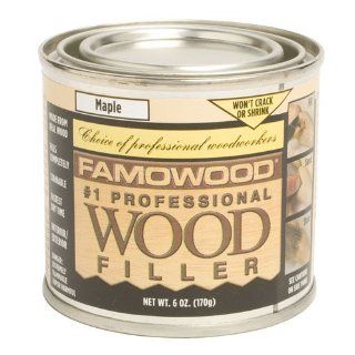 Maple Famowood Wood Filler, 6 oz   Wood Fill  