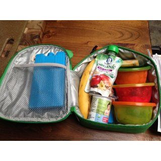 Skip Hop Zoo Lunchie Insulated Lunch Bag, Monkey Baby