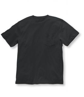 Carefree Unshrinkable Tee With Pocket, Traditional Fit