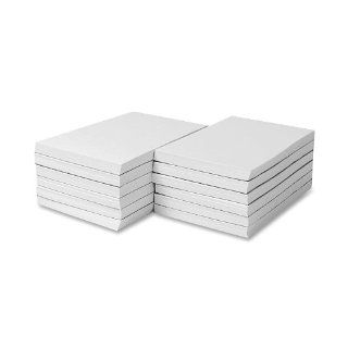 Sparco Memorandum Pads, Plain, 16 lb., 3 x 5 Inches, 100 Sheets, White  12 Pads  Memo Paper Pads 
