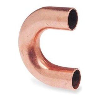 Return Bend, 1/2 x (2 In C to C), Copper   Industrial Pipe Fittings  