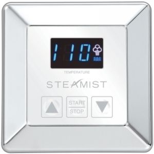 Steamist SM 150 BN Brushed Nickel SM Series Digital Temperature Control with Pre
