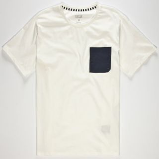 Cadet Mens Pocket Tee White In Sizes Large, Medium, X Large, Small For Me
