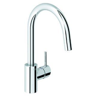 Grohe 32 665 000 Concetto Dual Spray Pull Out Kitchen Faucet, StarLight Chrome   Touch On Kitchen Sink Faucets  