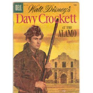 Walt Disney's "Davy Crockett at the Alamo" (Dell Four Color Comic #639) Fess Parker photo cover 1955 Fess Parker Books