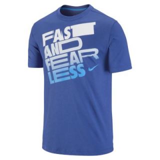 Nike Fast and Fearless Season Mens T Shirt   Game Royal