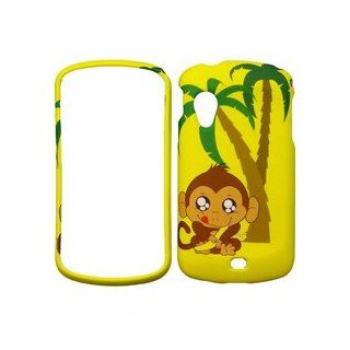 SAMSUNG STRATOSPHERE I405 BANANA MONKEY HARD PROTECTOR SNAP ON COVER CASE Cell Phones & Accessories