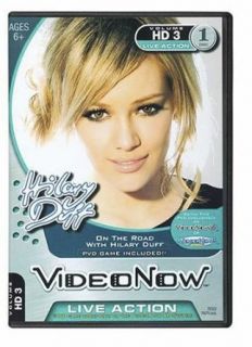 Videonow Personal Video Disc On the Road with Hilary Duff Clothing