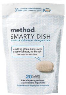 Method Home Care Products 00923 20 Count Go Naked Smarty Dish Dishwasher Detergent  Kitchen Small Appliance Sets  Grocery & Gourmet Food