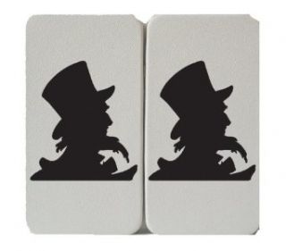 Uncle Sam Silhouette   Retro Clipart Illustration   Taiga Hinge Wallet Clutch Clothing
