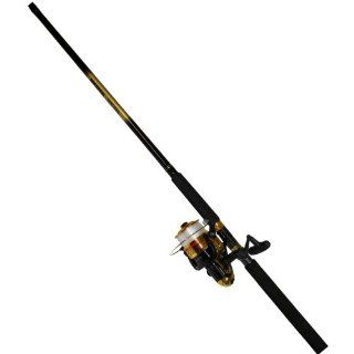 Master Fishing Tackle 670/4210 Saltwater Spinning Combo (9 Feet, Black/Gold)  Spinning Rod And Reel Combos  Sports & Outdoors