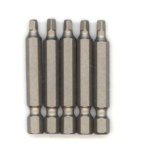 Bosch CCSQ2205 Number 2 Square Recess, 2 Inch 5 Pack   Screwdriver Power Bits  