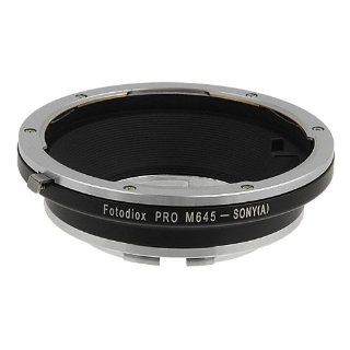 Fotodiox Pro Adapter, Mamiya 645, M645 Lens to Sony Alpha Camera A Mount Adapter    fits Sony DSLR A350, A300, A200, A700, A900, A100, A330, A230, A380, A500, A550, A850, A450, A290, A390, A580, SLT A33, A55  Camera & Photo