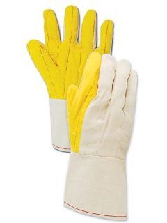 Magid MultiMaster 646JSG Golden Fleece Double Palm Canvas Chore Gloves   Work Gloves  