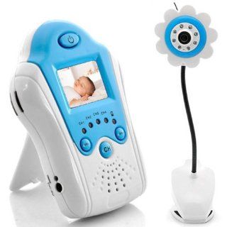 Flower Design 1.5 inch TFT LCD 2.4G Wireless Baby Monitor with Night Vision Cam  Baby