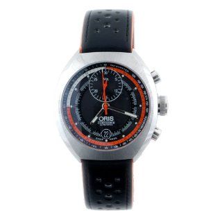 Oris Men's 672 7564 4154LS Chronoris Chronograph Black Dial Watch at  Men's Watch store.