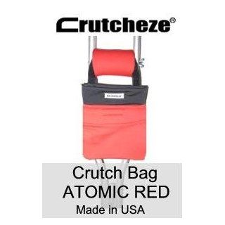 Crutcheze Crutch Bag Atomic Red Bag for Crutches Health & Personal Care