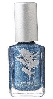 Nail Polish #647 Blue Poppy By Priti (Hot Glittery Blue) Health & Personal Care