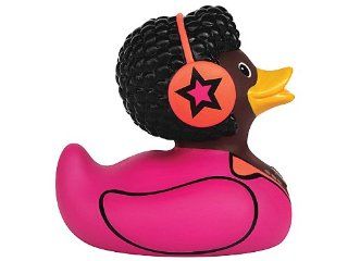 BUD Mini Deluxe Luxury Rubber Duck Bathtub Toy, DJ  Floating Rubber Duck  Baby