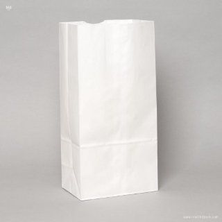 6 lb. White Paper Bag   500 per pack 