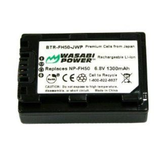 Sony DCR DVD650, DVD650 Replacement Battery (Premium Japanese Cells, 1300 mAh, 5 YR Warranty) (by Wasabi Power®)  Camera & Photo