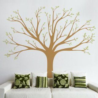 Germination Lively Family Tree Trees Wood Home Art Stickers Decals Tv Set Decal Wall Sticker Vinyl Wall Decor Living Room Bed Room 677