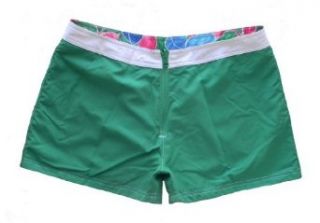 Beach Rays Juniors Swimwear Reversible Hawaiian Floral Print Board Shorts (5   11)