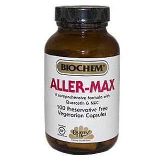 Aller Max Formula XV with Quercetin and NAC, 100 VegiCaps, From BioChem ( Multi Pack) Health & Personal Care
