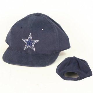 Dallas Cowboys Toddler's Flat Bill Adjustable Baseball Hat   Fits Ages 2 4  Sports Fan Baseball Caps  Sports & Outdoors