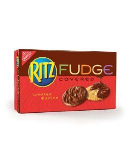 Ritz Fudge Chocolate Covered Crackers Limited Edition 7.5 Oz (2 Boxes)  Packaged Chocolate Snack Cookies  Grocery & Gourmet Food