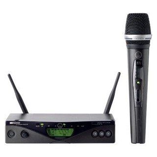 AKG Frequency Agile UHF Hand Held Wireless System With C5 Cardioid Condenser Microphone 680.200 710 Electronics