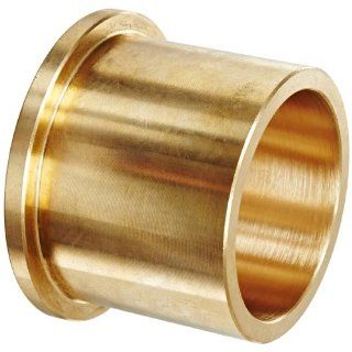 Bunting Bearings FFM050060050 50.0 MM Bore x 60.0 MM OD x 70.0 MM Length 50.0 MM Flange OD x 5.0 MM Flange Thickness Powdered Metal SAE 841 Flanged Metric Bearings Flanged Sleeve Bearings