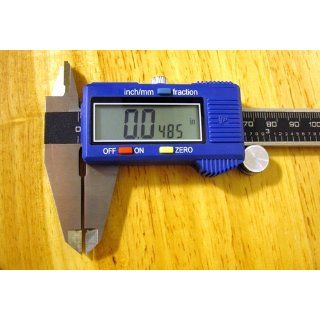 Neiko 01407A Stanless Steel 6 Inch Digital Caliper with Extra Large LCD Screen and Instant SAE Metric Conversion