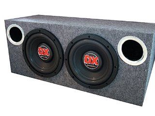 American Bass 2 10" Dx Subs and Box 1200 Watts Automotive