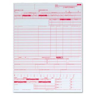 TOPS 59870R UB04 Hospital Insurance Claim Form, 8 1/2 x 11 Inches, 2500 Forms  Legal Forms 