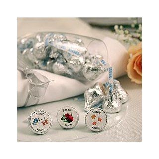 Wedding Hershey's Kisses with Personalized Labels Health & Personal Care