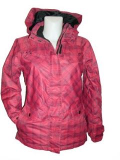 Girls Youth Pulse Technical Ski Snowboard Insulated Jacket Coat Red Plaid or Blue Plaid, size S L, Size 8 10/12 and 14/16 Clothing