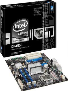 Intel DP45SG Extreme Series P45 ATX DDR3 1333 2xPCIe 2.0x16 3xPCI 1333MHz FSB LGA775 Desktop Board   Retail Electronics