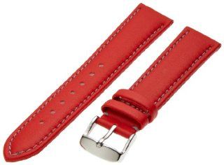 Hadley Roma Men's MSM909RQ 200 20 mm Red Genuine Lorica Leather Watch Strap at  Men's Watch store.