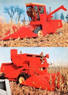 1968 Ad Case 660 1660 Farming Combine Machinery Agriculture Equipment Corn Crops   Original Print Ad  