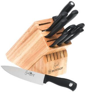 Emerilware by Wusthof 10 Piece Stainless Steel Knife Block Set Kitchen & Dining