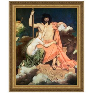 Design Toscano Jupiter and Thetis, 1811 Replica Painting Canvas Art