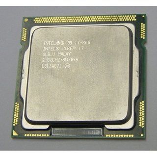 Intel Core i7 860 Processor 2.80 GHz 8 MB LGA1156 CPU I7 860BOX Electronics