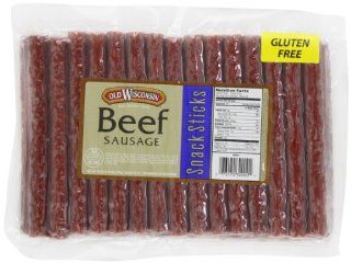 Old Wisconsin Snack Sticks, Beef, 28 Ounce  Jerky And Dried Meats  Grocery & Gourmet Food